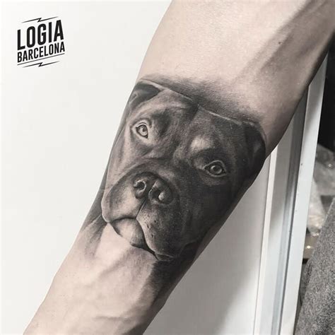 tatuajes de perros en el brazo|More.